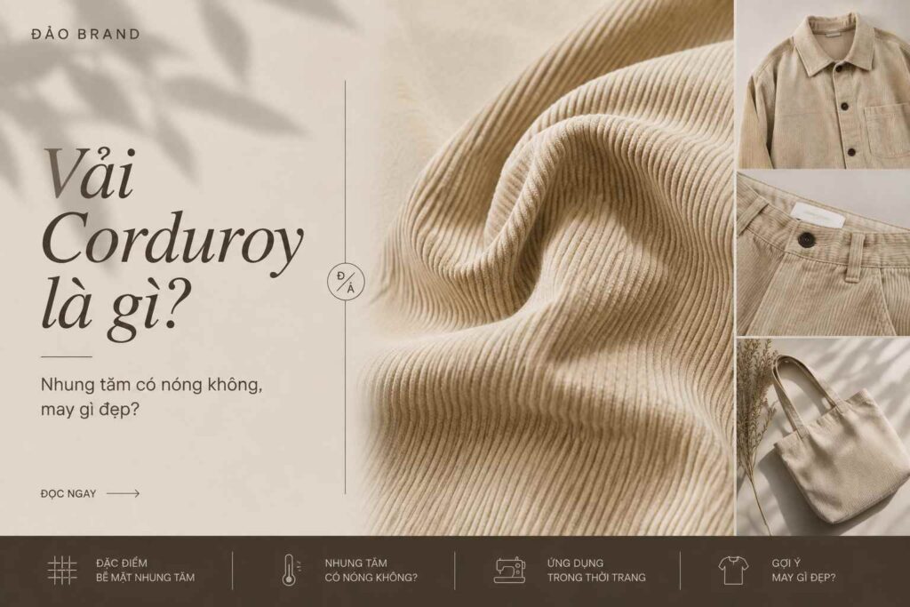 Vải Corduroy là gì